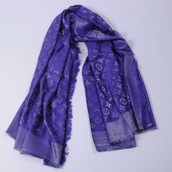 Louis Vuitton Scarves Cotton WJLV092 Purple Louis Vuitton Scarves Cotton WJLV092 Purple