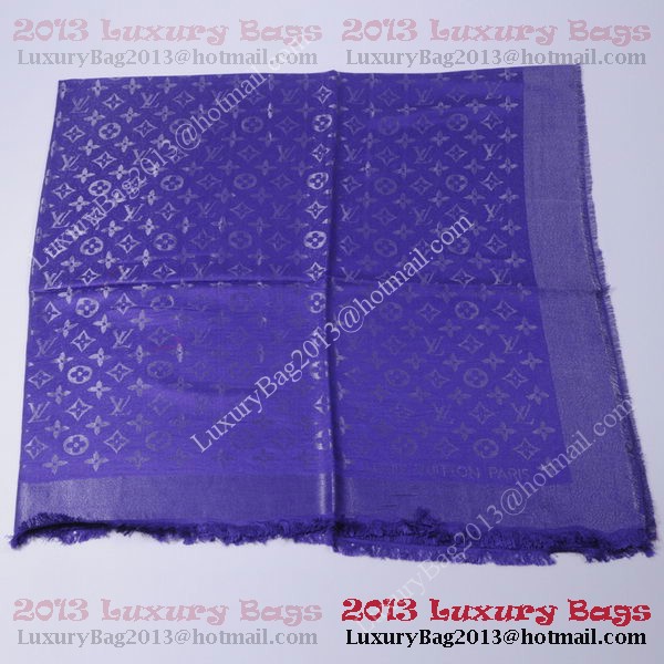Louis Vuitton Scarves Cotton WJLV092 Purple Louis Vuitton Scarves Cotton WJLV092 Purple