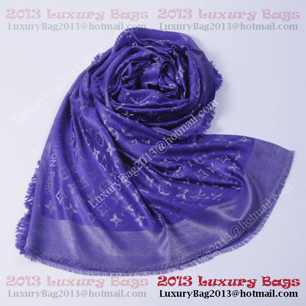 Louis Vuitton Scarves Cotton WJLV092 Purple Louis Vuitton Scarves Cotton WJLV092 Purple