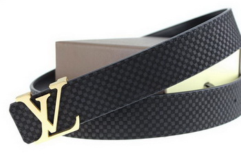 Louis Vuitton Belt LV2051 Black Gold Louis Vuitton Belt LV2051 Black Gold