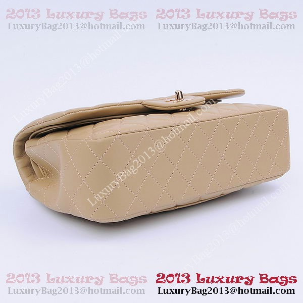 Chanel 2.55 Series Classic Flap Bag 1112 Apricot Sheepskin Gold Chanel 2.55 Series Classic Flap Bag 1112 Apricot Sheepskin Gold