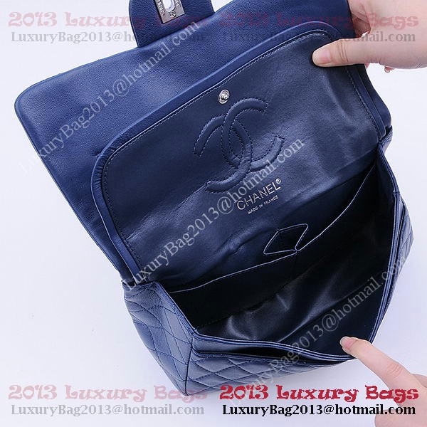 Chanel 2.55 Series Classic Flap Bag 1112 RoyalBlue Sheepskin Silver Chanel 2.55 Series Classic Flap Bag 1112 RoyalBlue Sheepskin Silver