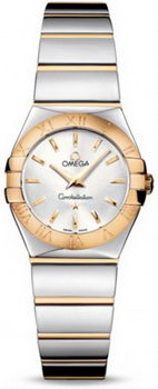 Omega Constellation Polished Quarz Mini Watch 158637AA Omega Constellation Polished Quarz Mini Watch 158637AA