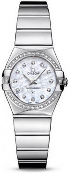 Omega Constellation Polished Quarz Mini Watch 158637AD Omega Constellation Polished Quarz Mini Watch 158637AD