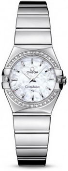 Omega Constellation Polished Quarz Mini Watch 158637AF Omega Constellation Polished Quarz Mini Watch 158637AF