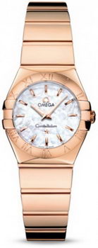 Omega Constellation Polished Quarz Mini Watch 158637K Omega Constellation Polished Quarz Mini Watch 158637K