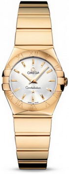 Omega Constellation Polished Quarz Mini Watch 158637L Omega Constellation Polished Quarz Mini Watch 158637L