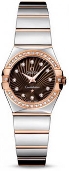 Omega Constellation Polished Quarz Mini Watch 158637N Omega Constellation Polished Quarz Mini Watch 158637N