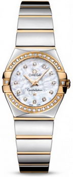 Omega Constellation Polished Quarz Mini Watch 158637Q Omega Constellation Polished Quarz Mini Watch 158637Q