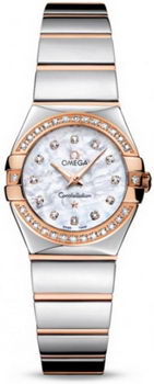 Omega Constellation Polished Quarz Mini Watch 158637S Omega Constellation Polished Quarz Mini Watch 158637S