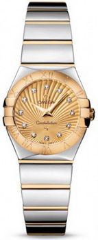 Omega Constellation Polished Quarz Mini Watch 158637U Omega Constellation Polished Quarz Mini Watch 158637U