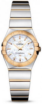 Omega Constellation Polished Quarz Mini Watch 158637Y Omega Constellation Polished Quarz Mini Watch 158637Y