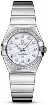 Omega Constellation Polished Quarz Small Watch 158638AD Omega Constellation Polished Quarz Small Watch 158638AD