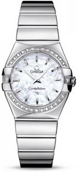 Omega Constellation Polished Quarz Small Watch 158638AF Omega Constellation Polished Quarz Small Watch 158638AF