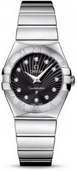 Omega Constellation Polished Quarz Small Watch 158638AH Omega Constellation Polished Quarz Small Watch 158638AH