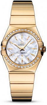 Omega Constellation Polished Quarz Small Watch 158638C Omega Constellation Polished Quarz Small Watch 158638C