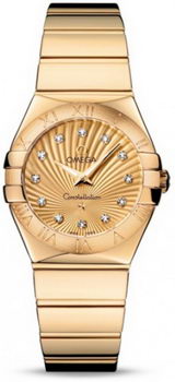 Omega Constellation Polished Quarz Small Watch 158638H Omega Constellation Polished Quarz Small Watch 158638H