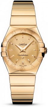 Omega Constellation Polished Quarz Small Watch 158638I Omega Constellation Polished Quarz Small Watch 158638I