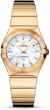 Omega Constellation Polished Quarz Small Watch 158638J Omega Constellation Polished Quarz Small Watch 158638J