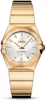 Omega Constellation Polished Quarz Small Watch 158638L Omega Constellation Polished Quarz Small Watch 158638L