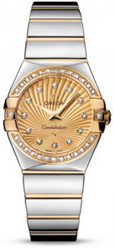 Omega Constellation Polished Quarz Small Watch 158638O Omega Constellation Polished Quarz Small Watch 158638O