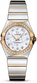 Omega Constellation Polished Quarz Small Watch 158638P Omega Constellation Polished Quarz Small Watch 158638P