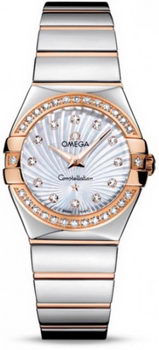 Omega Constellation Polished Quarz Small Watch 158638R Omega Constellation Polished Quarz Small Watch 158638R