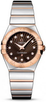 Omega Constellation Polished Quarz Small Watch 158638T Omega Constellation Polished Quarz Small Watch 158638T