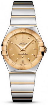 Omega Constellation Polished Quarz Small Watch 158638X Omega Constellation Polished Quarz Small Watch 158638X