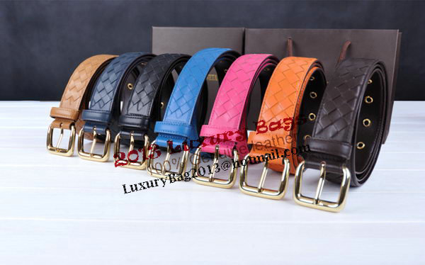 Bottega Veneta Intrecciato Nappa Belt 274483 Camel Bottega Veneta Intrecciato Nappa Belt 274483 Camel