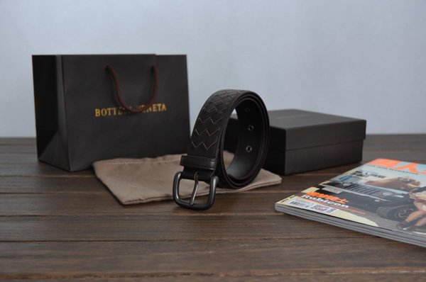 Bottega Veneta Intrecciato Nappa Belt 274484 Brown Bottega Veneta Intrecciato Nappa Belt 274484 Brown