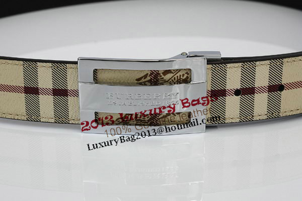 Burberry Belt B4003 Silver Burberry Belt B4003 Silver