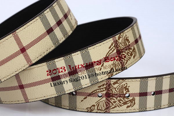 Burberry Belt B4003 Silver Burberry Belt B4003 Silver