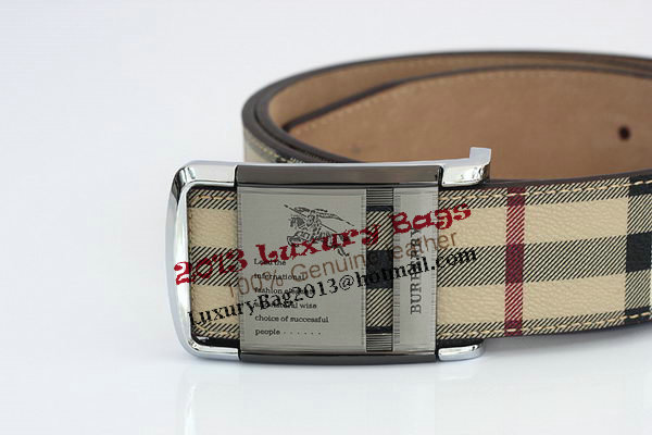 Burberry Belt B4005 Silver Burberry Belt B4005 Silver