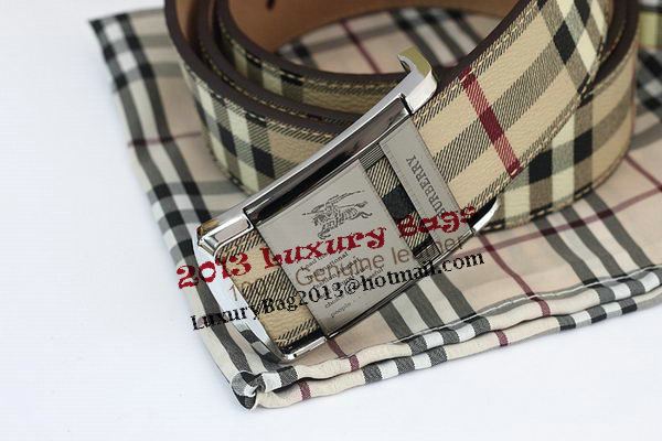 Burberry Belt B4005 Silver Burberry Belt B4005 Silver