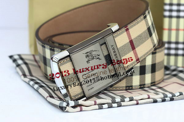 Burberry Belt B4005 Silver Burberry Belt B4005 Silver