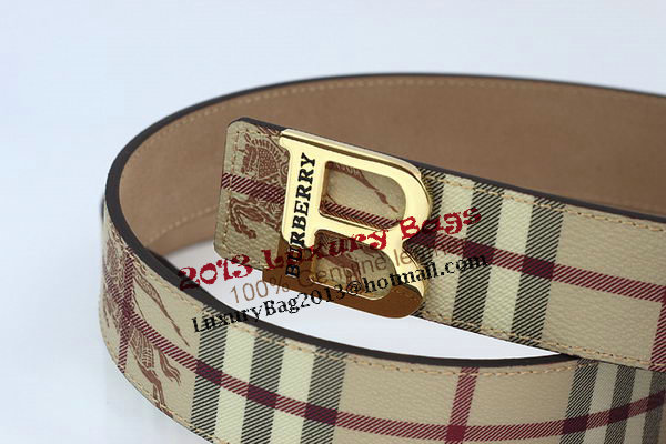 Burberry Nova Check Belt B4006 Burberry Nova Check Belt B4006