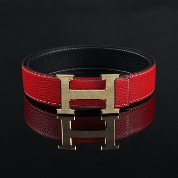 Hermes Belt HB5203 Red Hermes Belt HB5203 Red