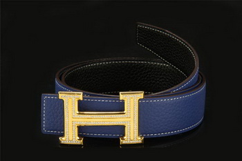 Hermes Belt HB5208 RoyalBlue Gold Hermes Belt HB5208 RoyalBlue Gold