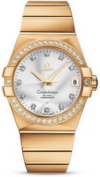 Omega Constellation Chronometer 38mm Watch 158630F Omega Constellation Chronometer 38mm Watch 158630F