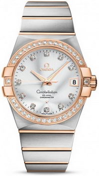 Omega Constellation Chronometer 38mm Watch 158630V Omega Constellation Chronometer 38mm Watch 158630V