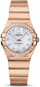 Omega Constellation Brushed Quarz Small Watch 158628H Omega Constellation Brushed Quarz Small Watch 158628H