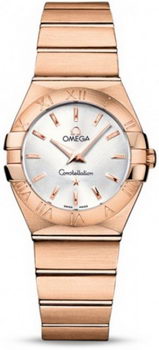 Omega Constellation Brushed Quarz Small Watch 158628R Omega Constellation Brushed Quarz Small Watch 158628R