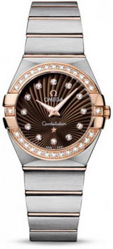 Omega Constellation Brushed Quarz Small Watch 158628S Omega Constellation Brushed Quarz Small Watch 158628S