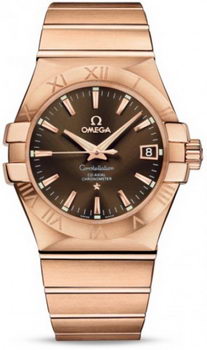 Omega Constellation Chronometer 35mm Watch 158629P Omega Constellation Chronometer 35mm Watch 158629P