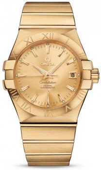 Omega Constellation Chronometer 35mm Watch 158629Q Omega Constellation Chronometer 35mm Watch 158629Q