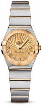 Omega Constellation Brushed Quarz Mini Watch 158627AI Omega Constellation Brushed Quarz Mini Watch 158627AI