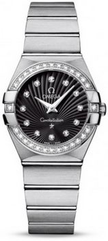 Omega Constellation Brushed Quarz Small Watch 158628AR Omega Constellation Brushed Quarz Small Watch 158628AR