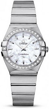 Omega Constellation Brushed Quarz Small Watch 158628AS Omega Constellation Brushed Quarz Small Watch 158628AS