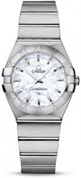 Omega Constellation Brushed Quarz Small Watch 158628AV Omega Constellation Brushed Quarz Small Watch 158628AV